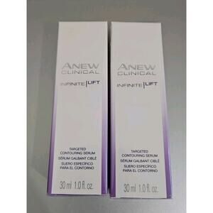 Lot of 2 Avon Anew Clinical Infinite Lift Targeted Contouring Serum 30ml 1.0 oz